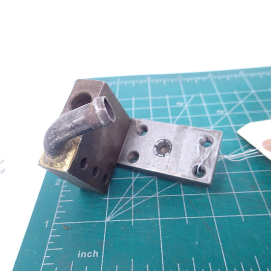 Harley USED 39951-81 primary chain adjuster oiler base mount oem (LATE MODEL)