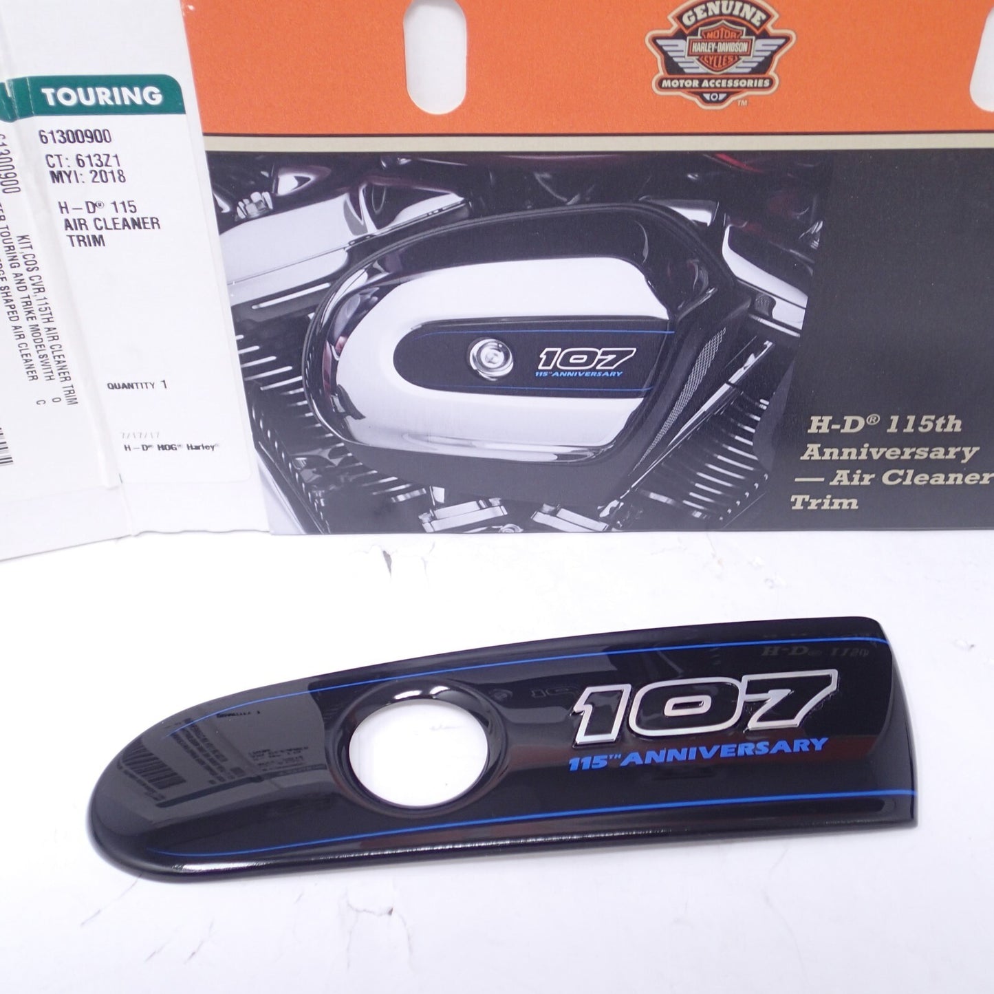 Harley Davidson 115th Anniversary Air Cleaner Trim  -  New - 61300900