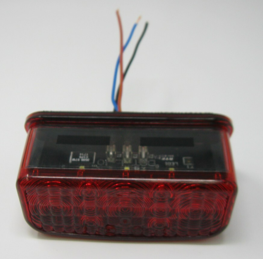 Harley-Davidson LED Tail Light Assy for Canadian Market - Wires Cut  73403-11A