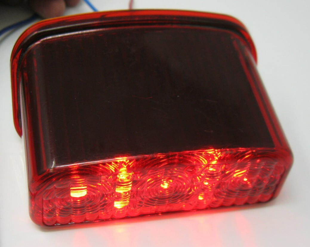 Harley-Davidson LED Tail Light Assy for Canadian Market - Wires Cut  73403-11A