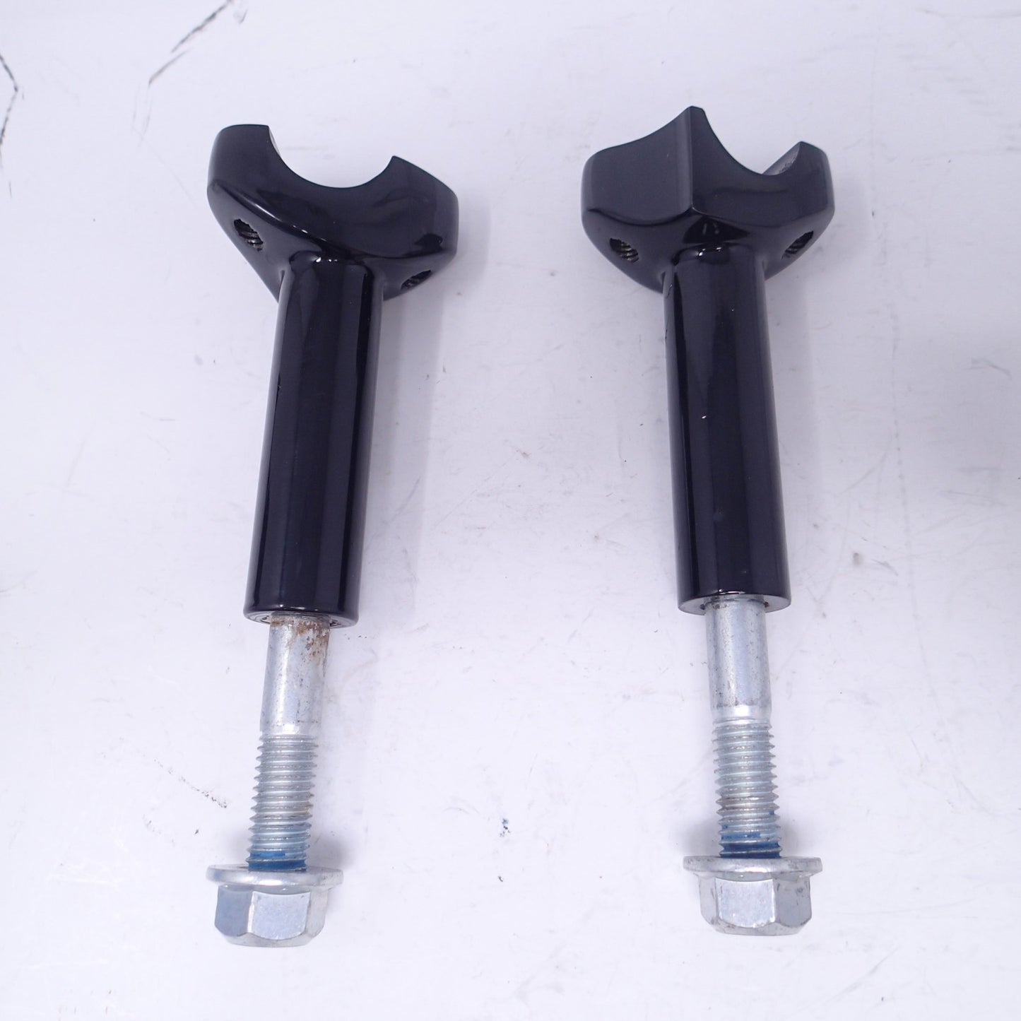 Harley Gloss Black 4 in. Straight Risers Specialties