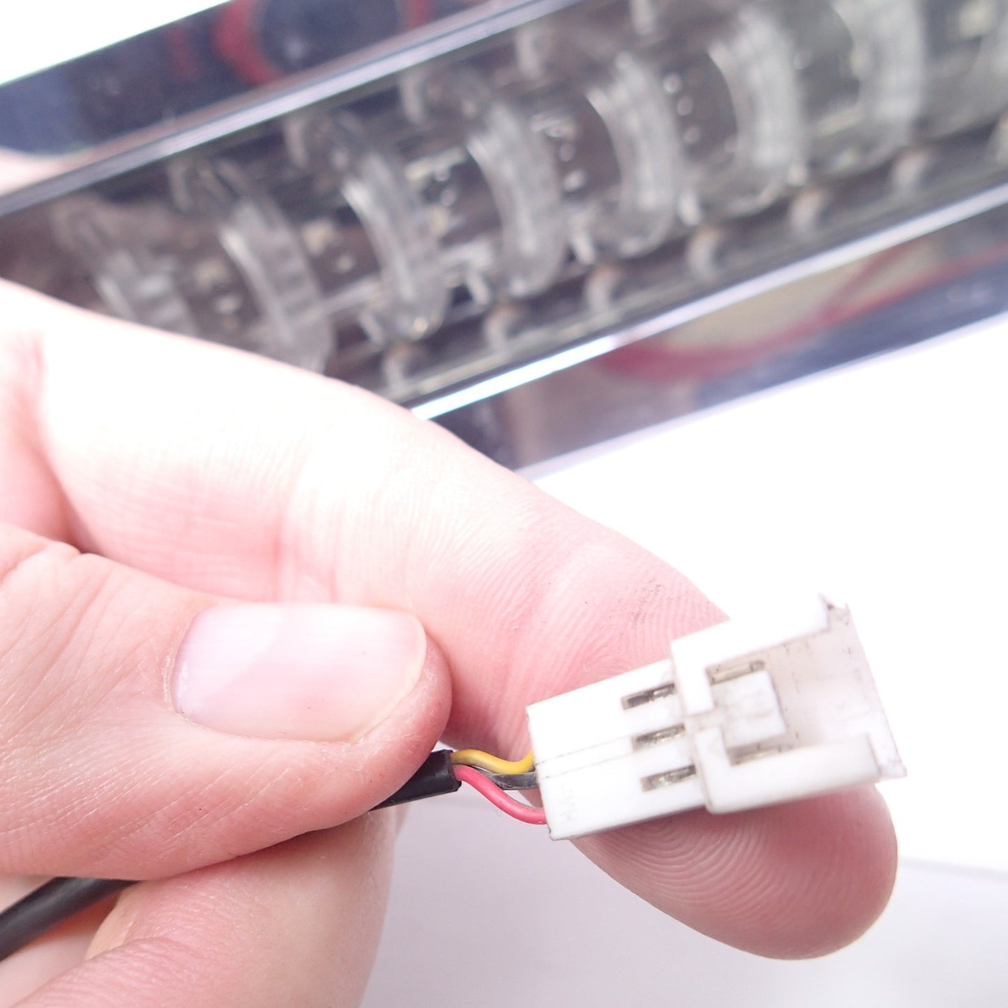 Custom Dynamics USED LEFT Red LED Tail Lights Smoked Lens 14-19 Harley Models