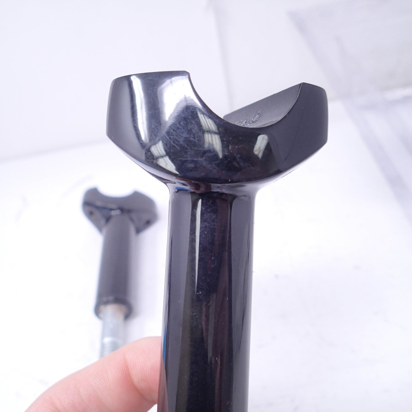 Harley Gloss Black 4 in. Straight Risers Specialties