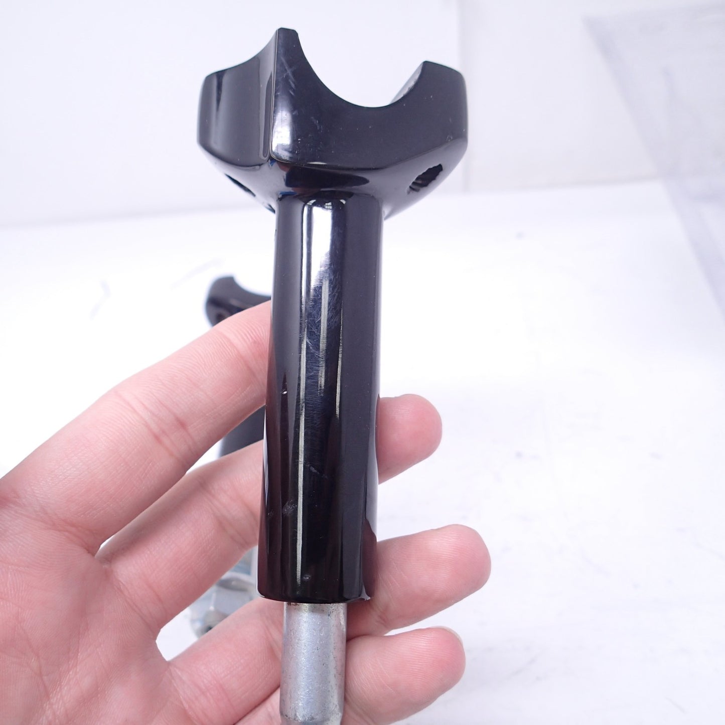 Harley Gloss Black 4 in. Straight Risers Specialties