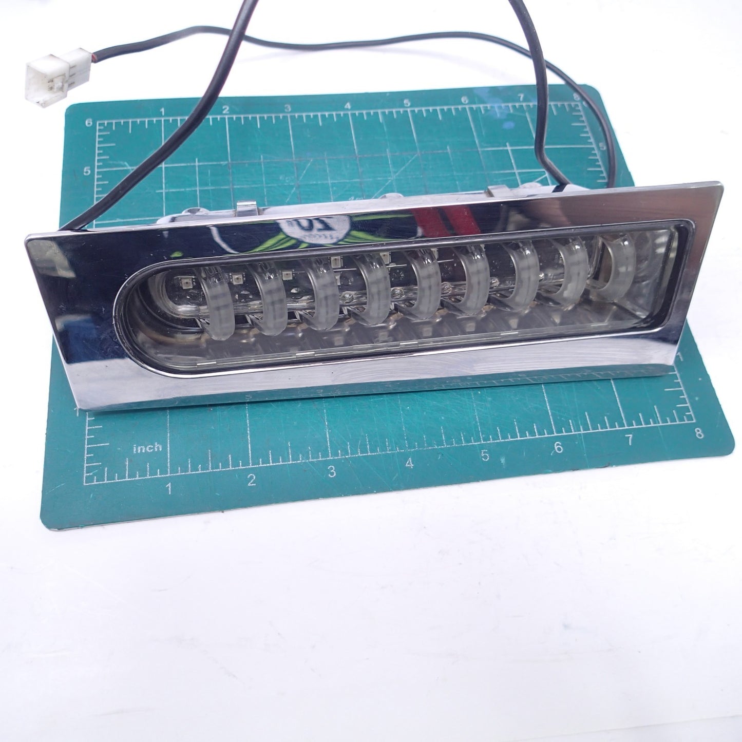 Custom Dynamics USED LEFT Red LED Tail Lights Smoked Lens 14-19 Harley Models