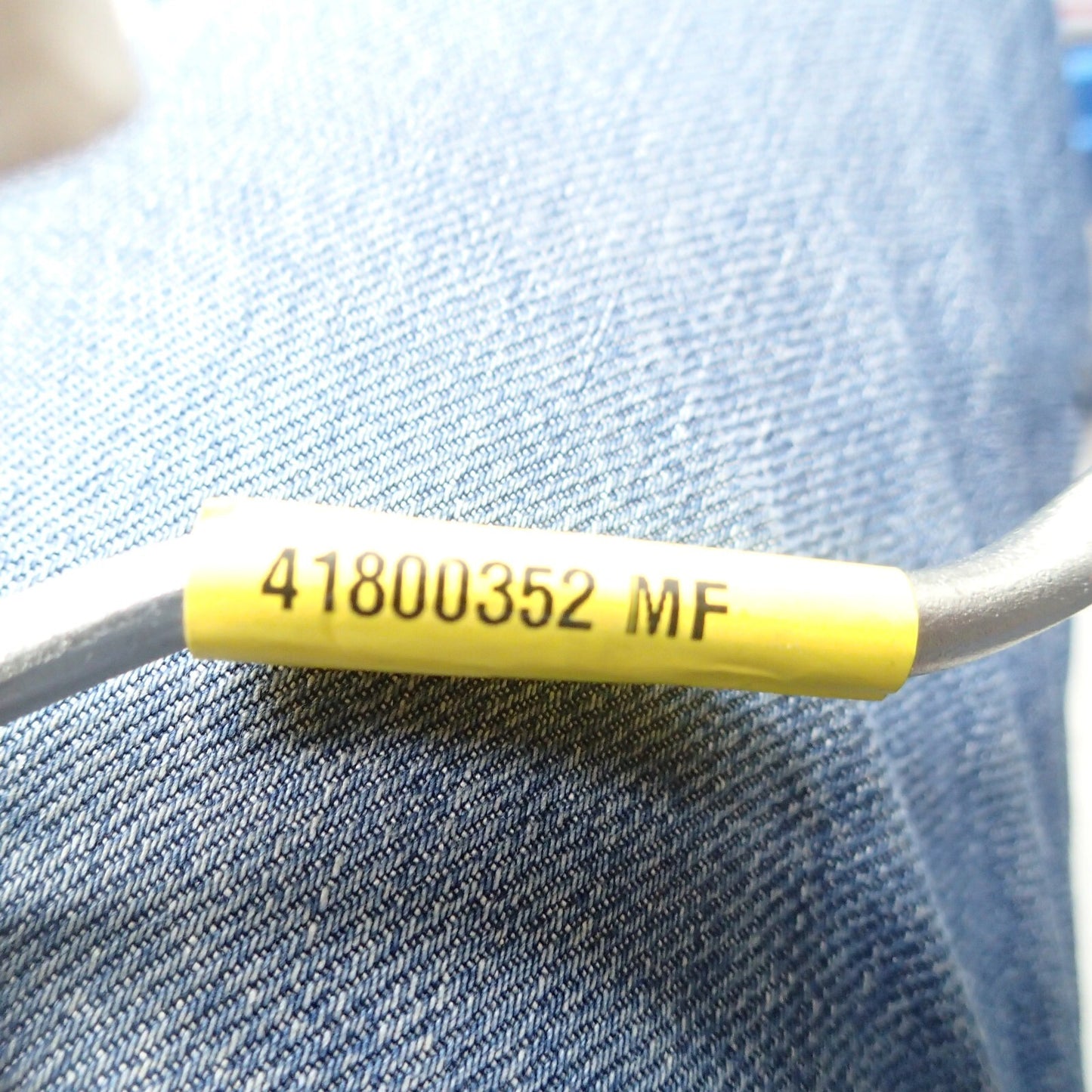 USED Genuine Harley Davidson Stock Black Brake Line OEM 41800352 MF