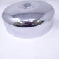 HARLEY-DAVIDSON Old Style 8" Air Cleaner Cover/ CHROME / 8" ROUND with Cut Out