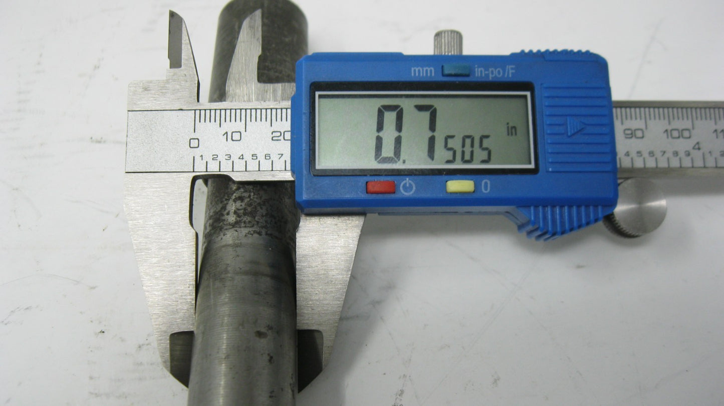 Harley-Davidson OEM 9-1/2" x 3/4" Shovelhead, Ironhead Front Axle