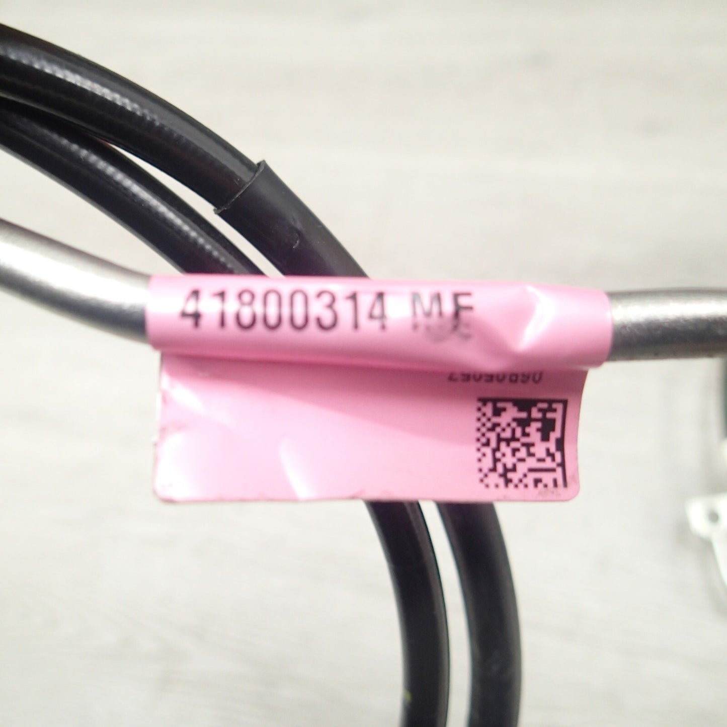 2015-2021 Harley Touring Black Stainless ABS Front Upper Brake Line OEM 41800314