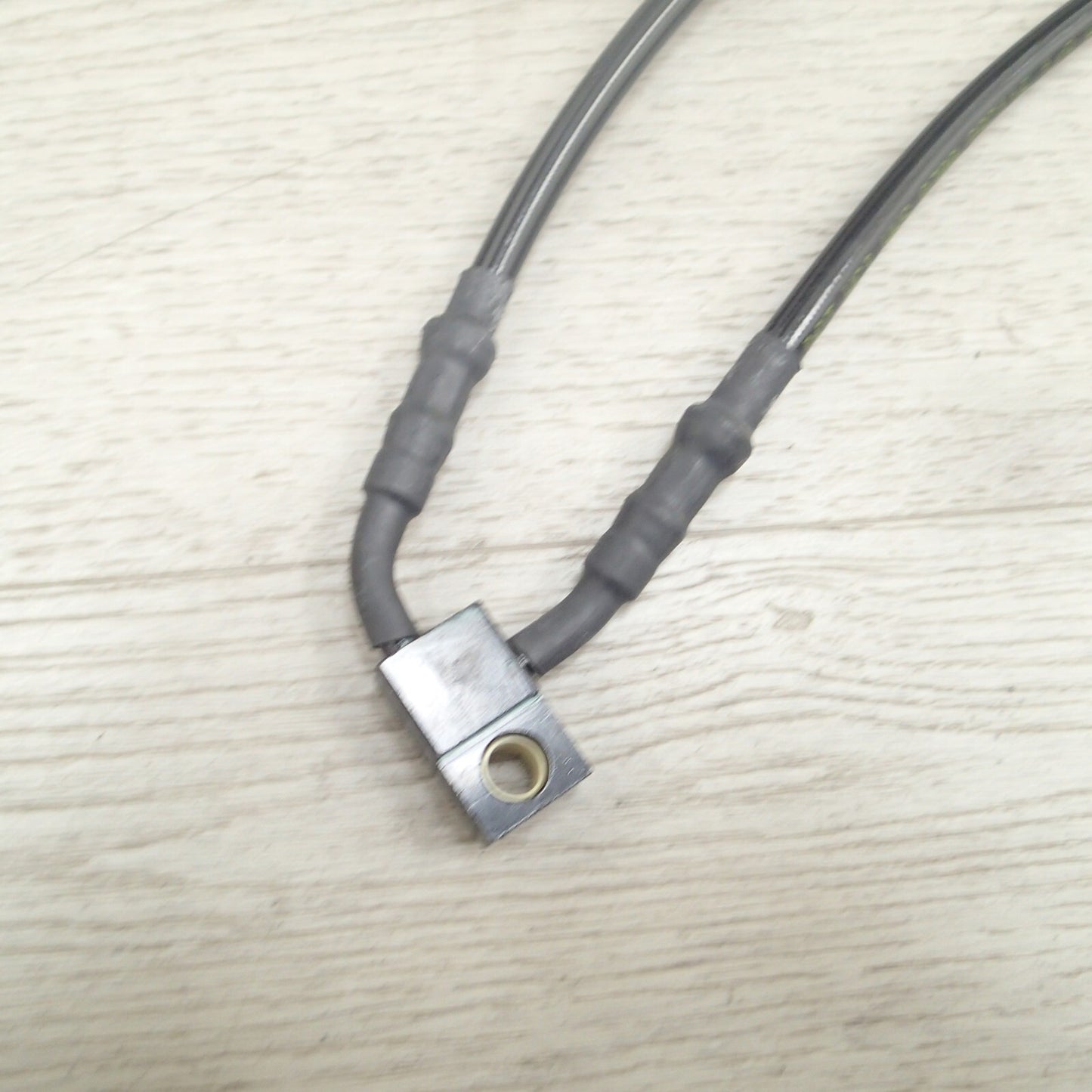 Harley-Davidson Black  Lower ABS Brake Line (15'' and 11'')