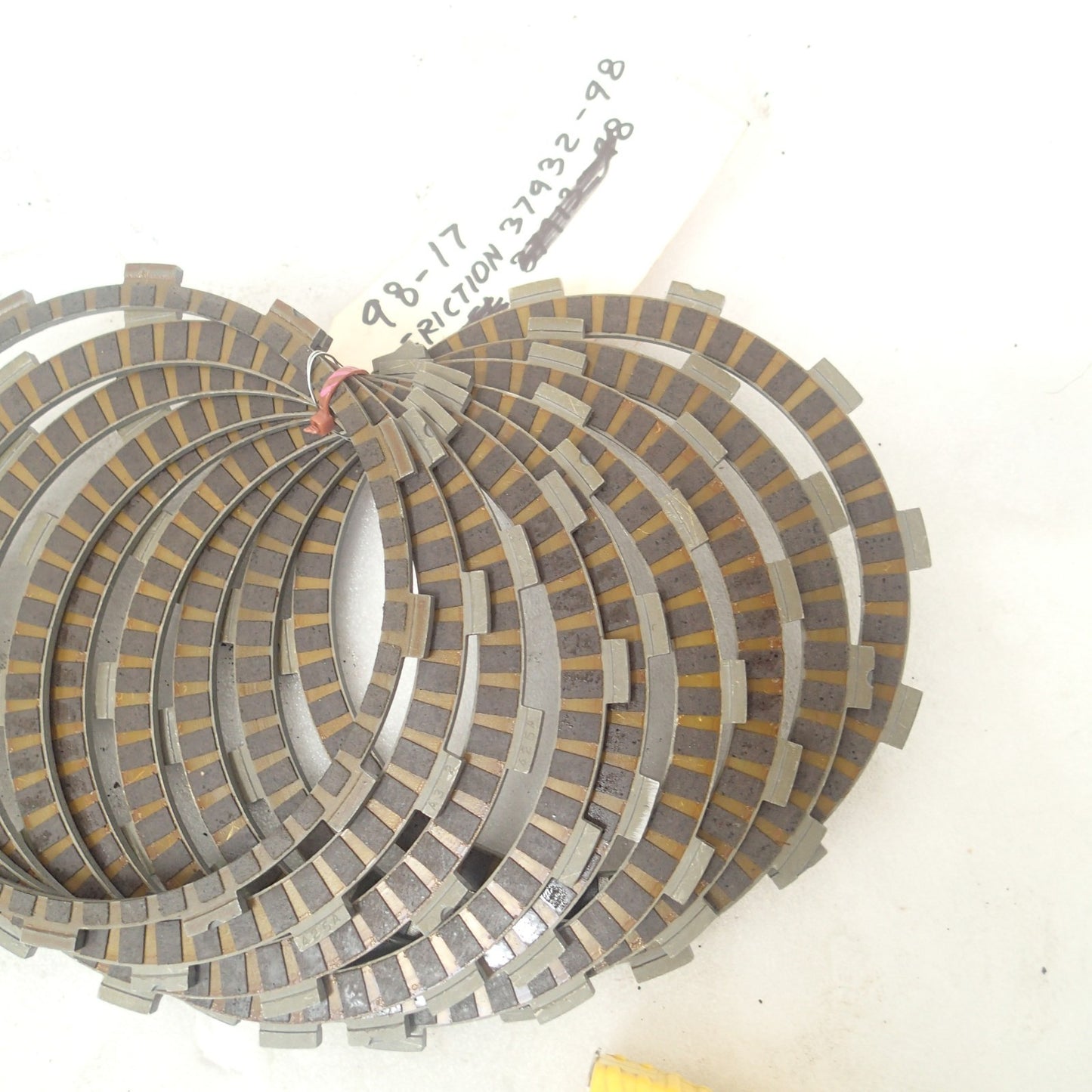 Harley Davidson  Clutch Friction Plates (9) OEM 37932-98