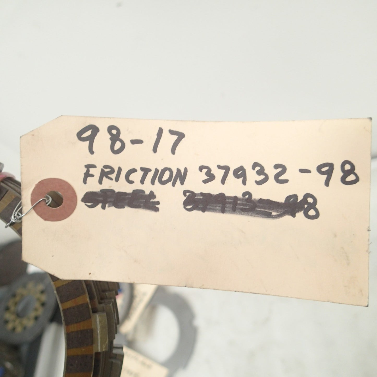 Harley Davidson  Clutch Friction Plates (9) OEM 37932-98