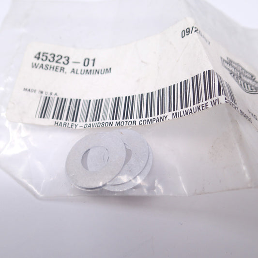 45323-01 Harley Davidson Aluminum Washer (Pack of 4)