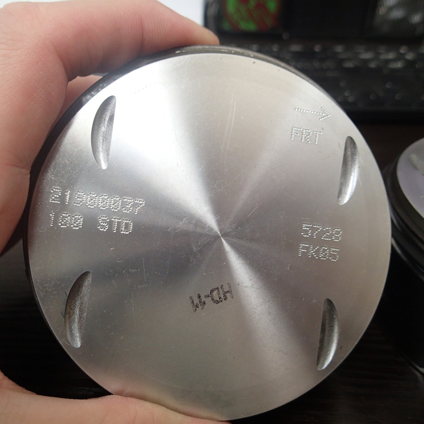 21900037 / 100 STD OEM Harley Davidson Piston 5728 FK05 3519  FK13