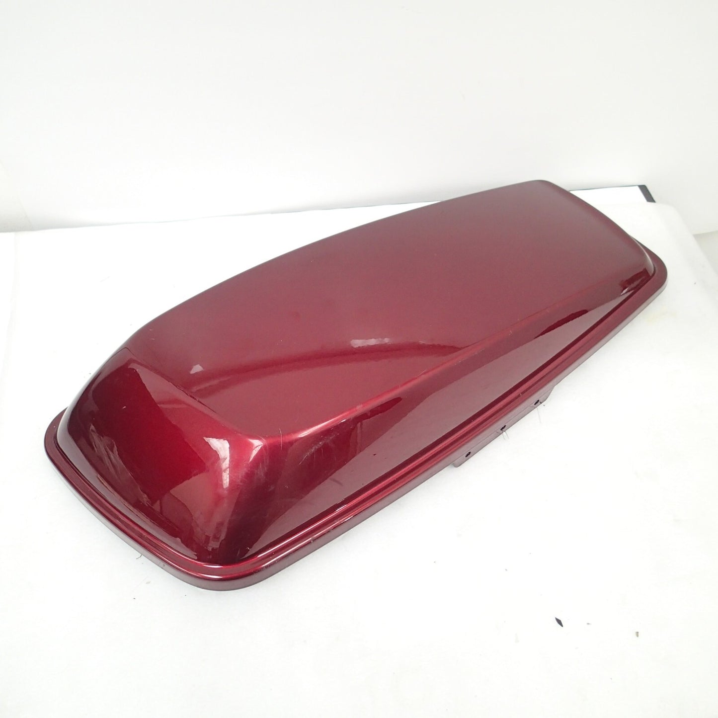 Genuine Harley Davidson Touring Right Side Saddlebag RED Lid  2014 Up 90201643
