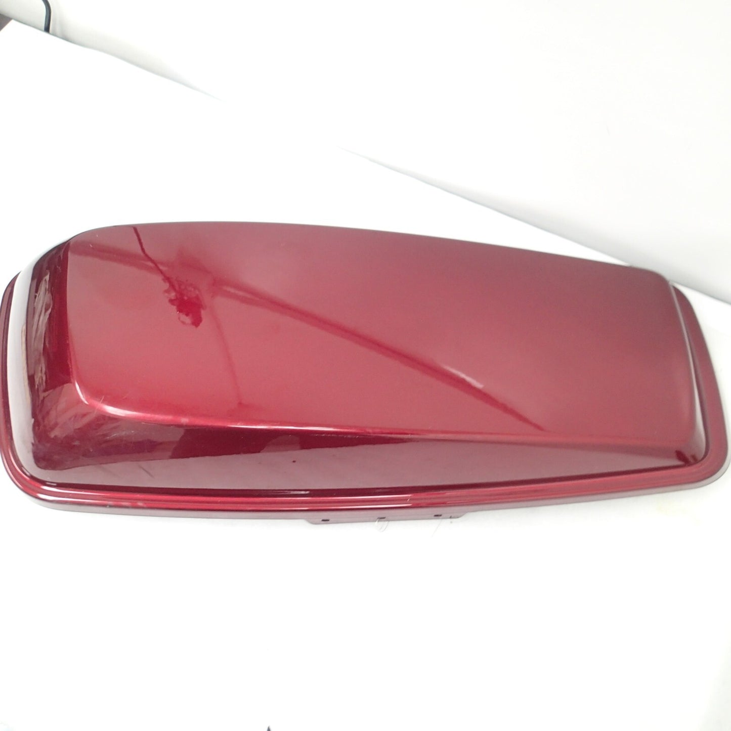 Genuine Harley Davidson Touring Right Side Saddlebag RED Lid  2014 Up 90201643