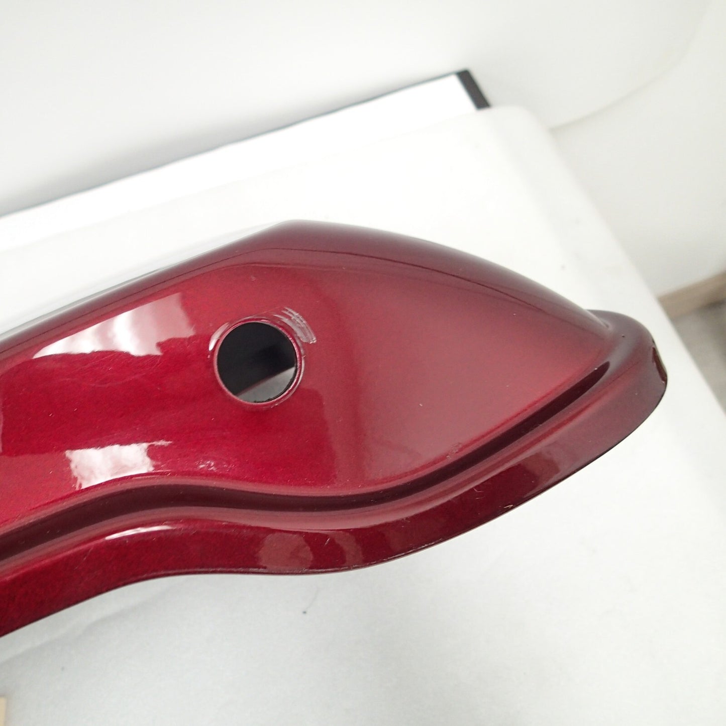 Genuine Harley Davidson Touring Right Side Saddlebag RED Lid  2014 Up 90201643