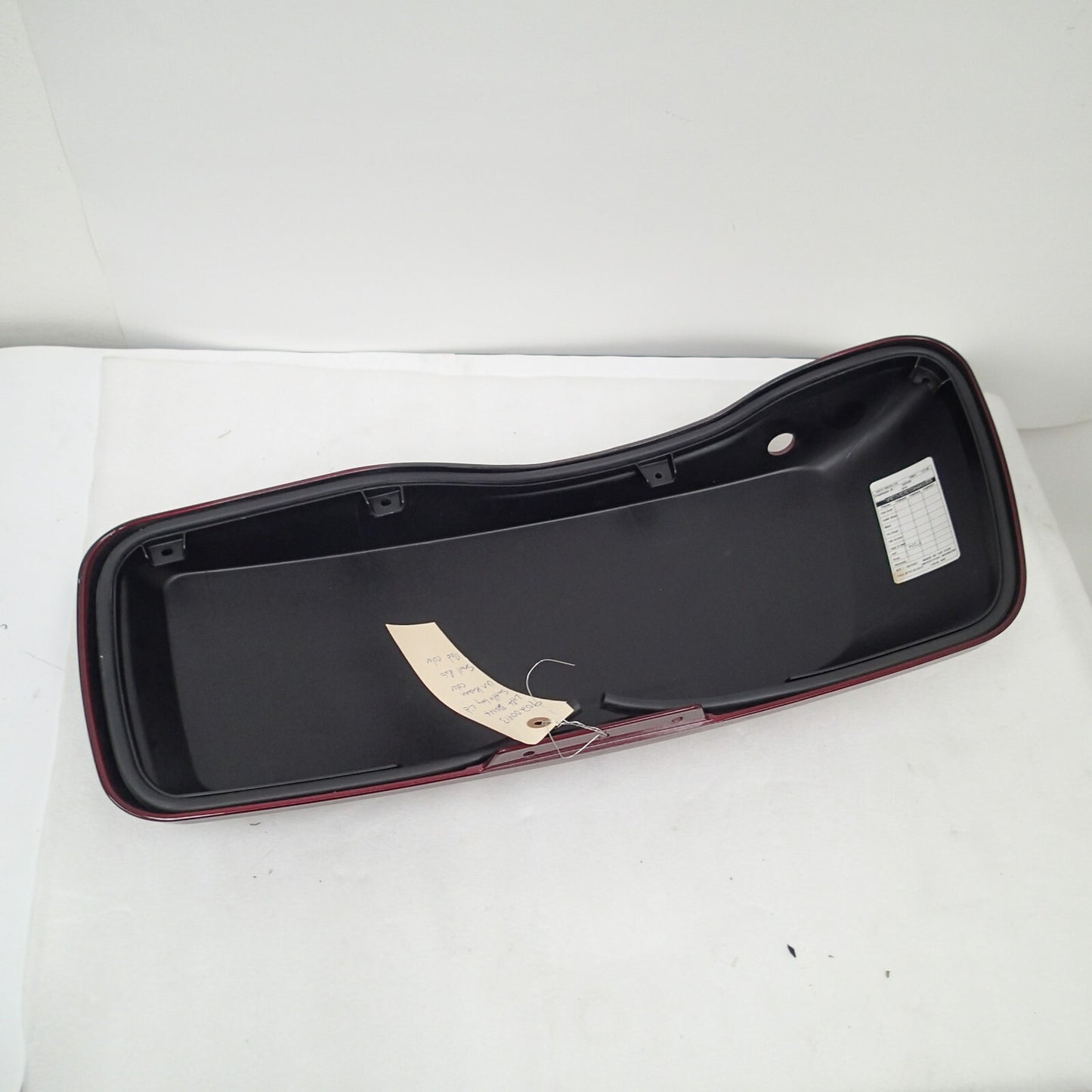 Genuine Harley Davidson Touring Right Side Saddlebag RED Lid  2014 Up 90201643