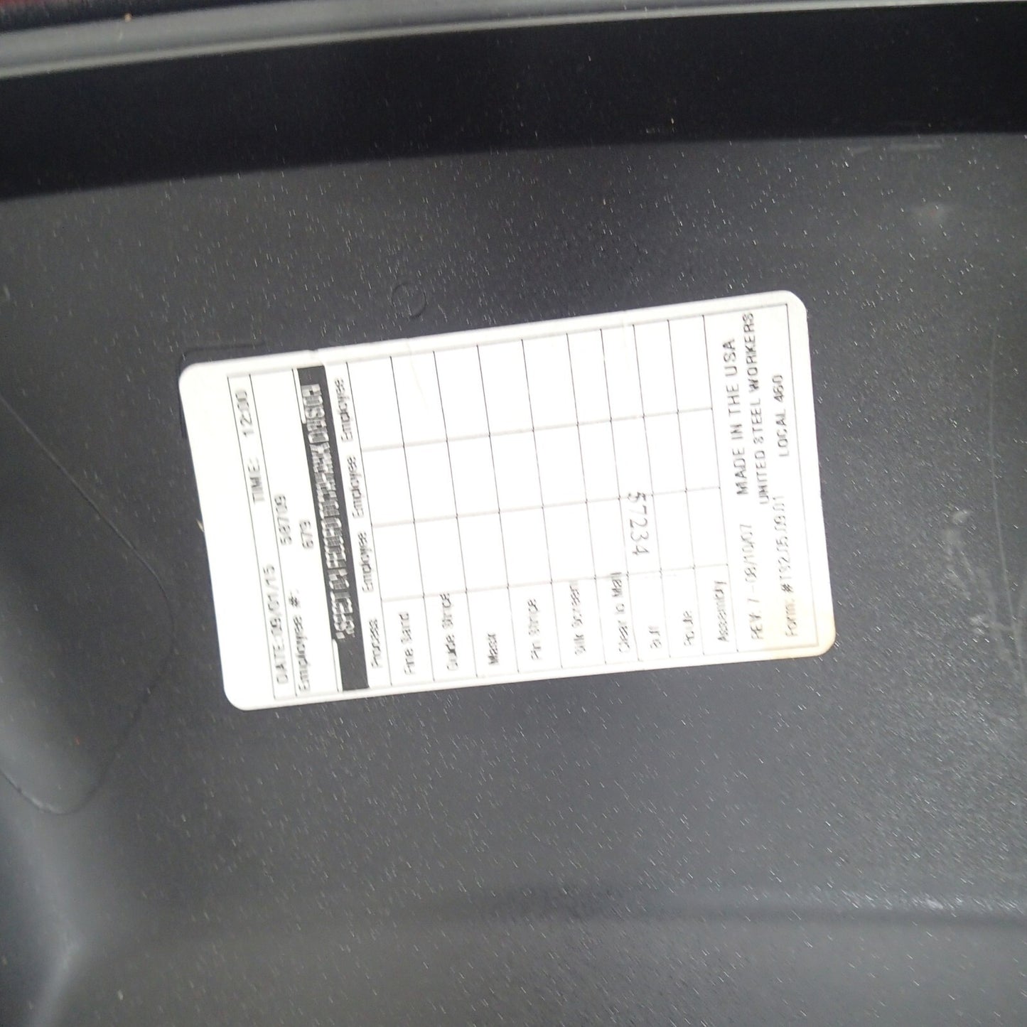 Genuine Harley Davidson Touring Right Side Saddlebag RED Lid  2014 Up 90201643