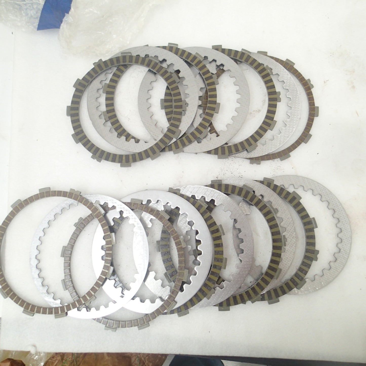 Clutch Friction Plates (9) Steels (8) Harley Davidson 37932-98 37913-98