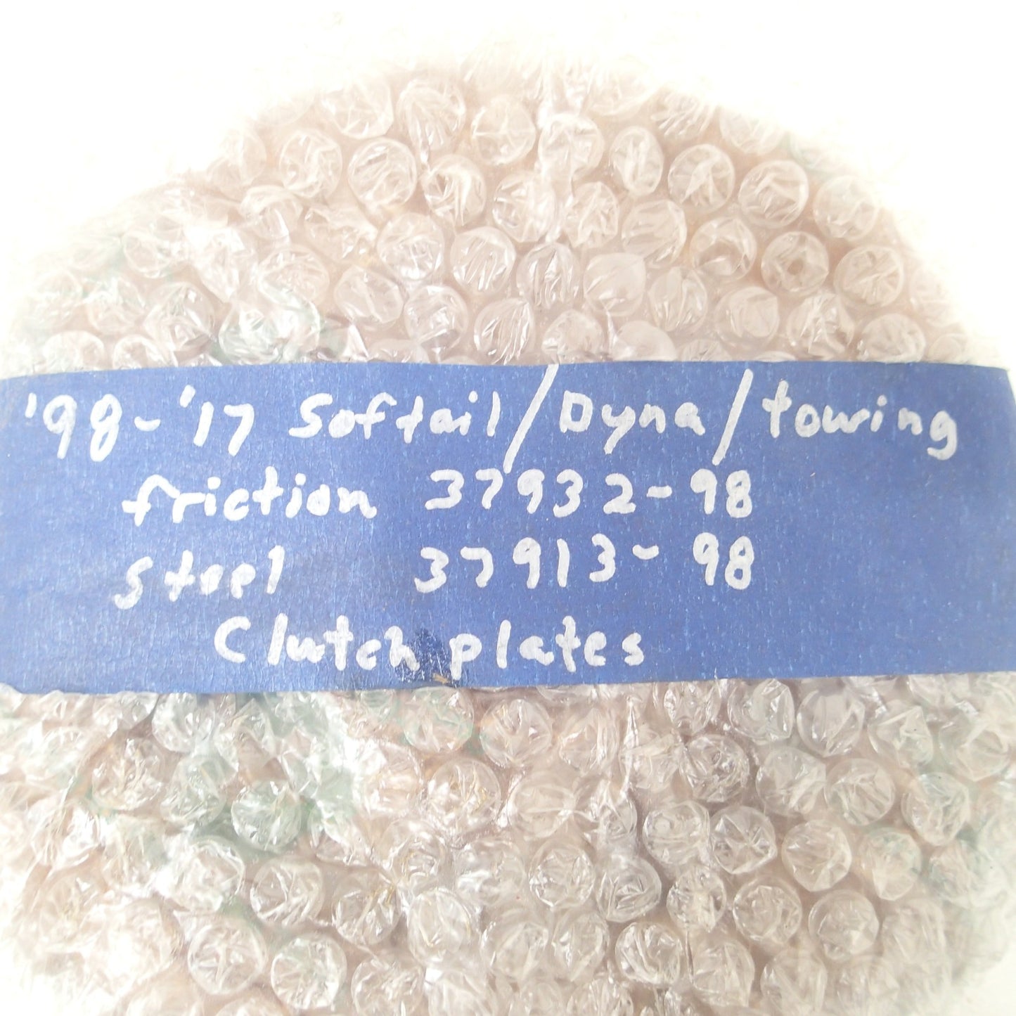 Clutch Friction Plates (9) Steels (8) Harley Davidson 37932-98 37913-98