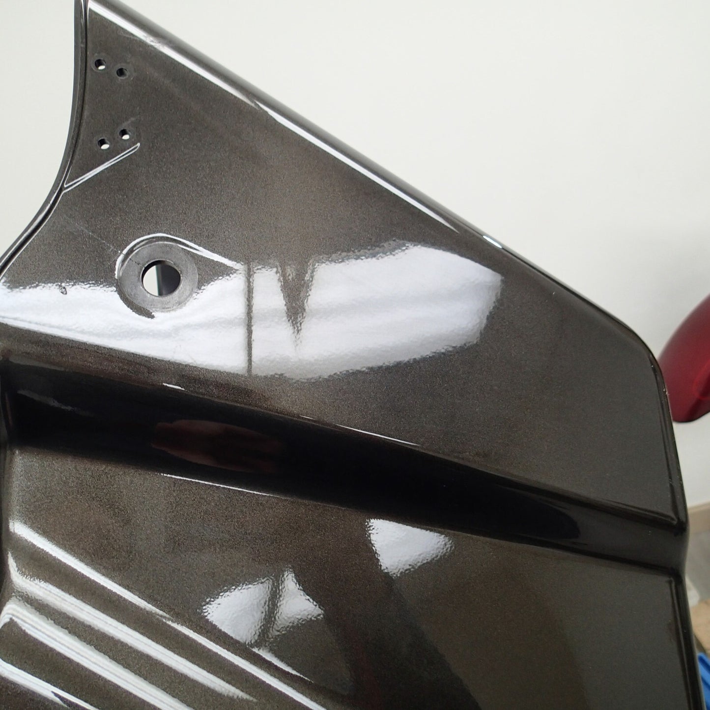 Harley Davidson Touring Left Side Saddlebag Bottom RIVER ROCK GRAY 90200414