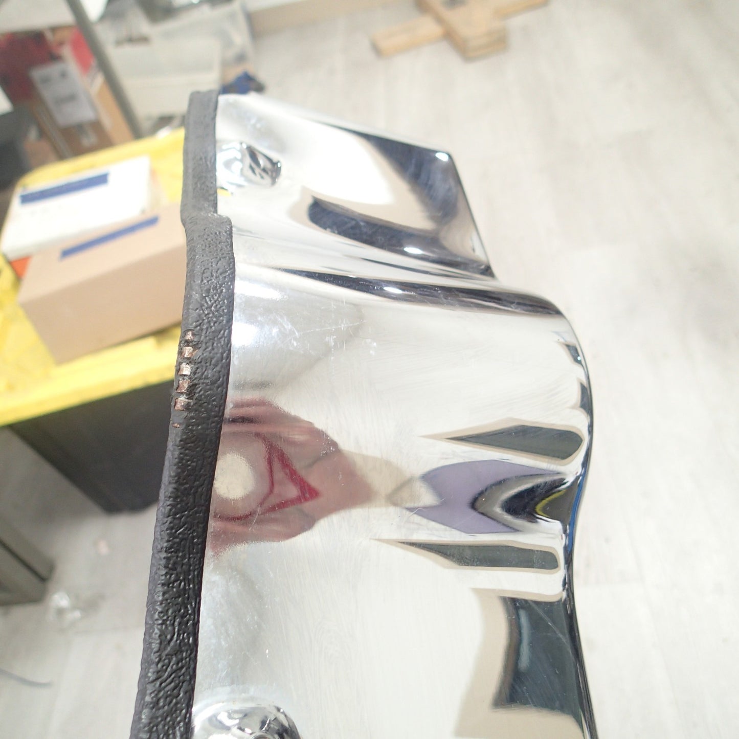 2011 Harley Electra Glide Fairing Skirt Fork Cover CHROME 58208-96A