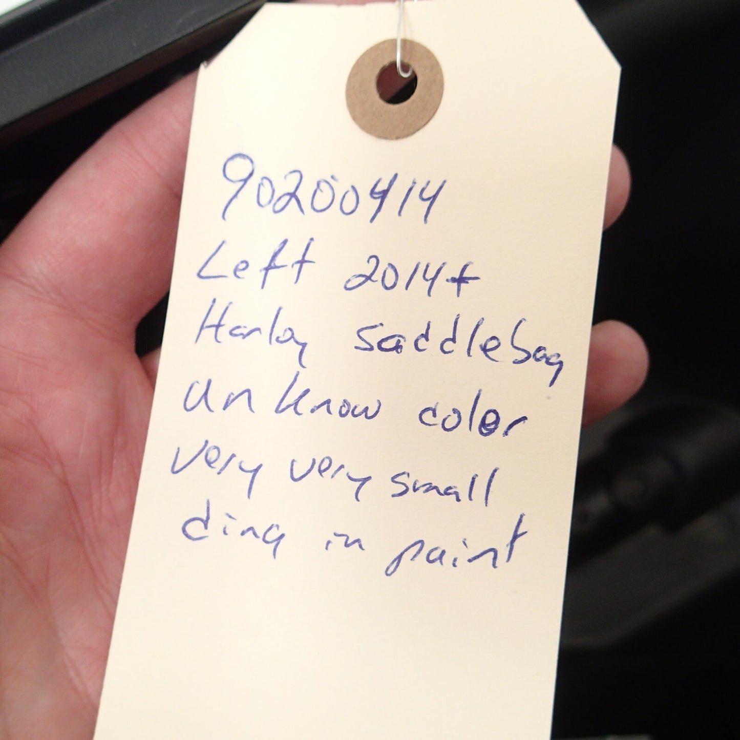 Harley Davidson OEM 14-Later Left Saddlebag 90201063DTO 90200414