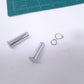 Chrome Clutch Lever & Brake Lever Pivot Pin 2008-2023 Harley Touring Electra