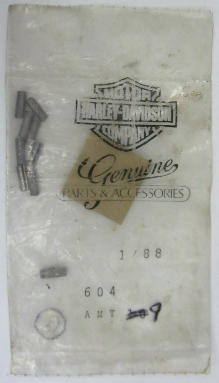 Harley-Davidson OEM 80-03 Crankcase, Foot Peg Mount, etc Roll Pins  (9 Pack) 604