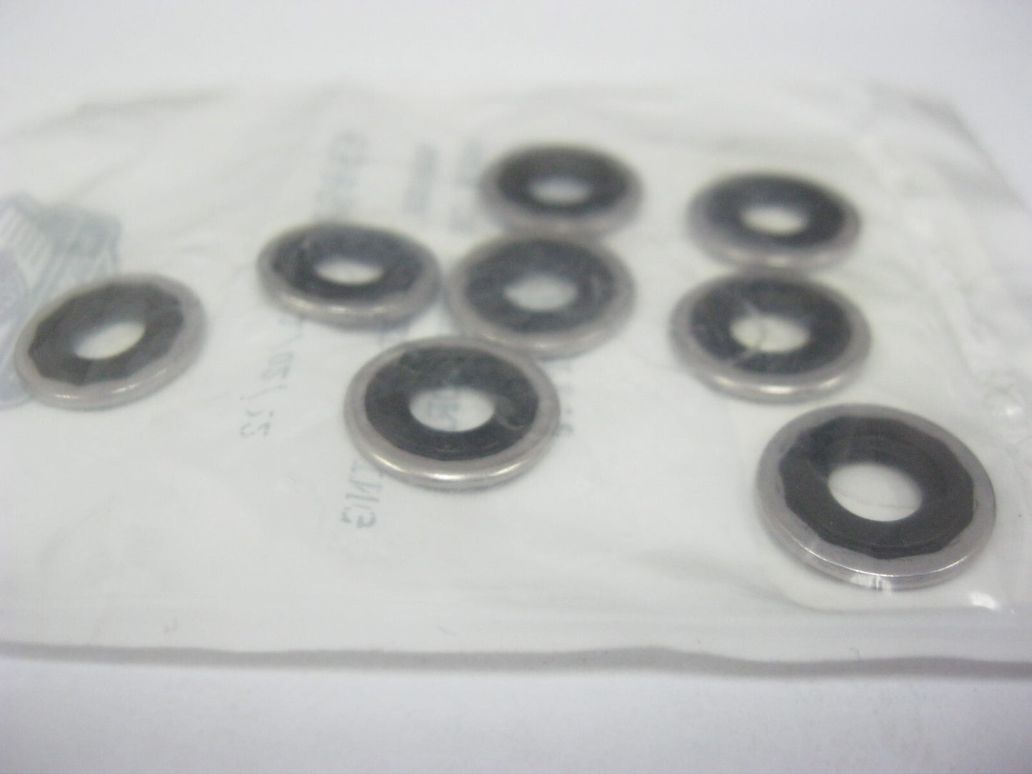 Harley-Davidson  20-22 XL Bonded Sealed Rocker Box Cover Washers (8 Pack) 6589A