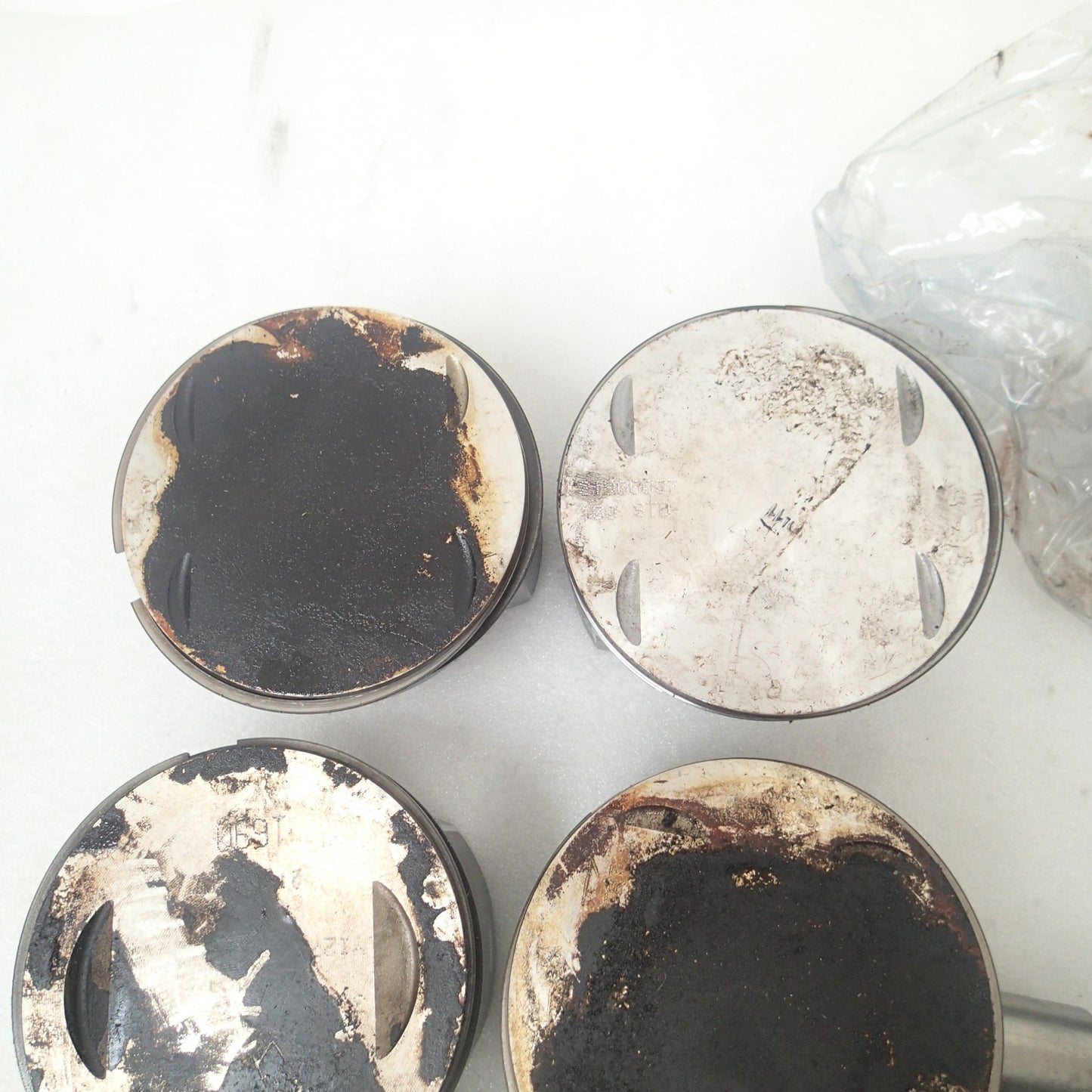 Lot of 8 Miscellaneous M8 Pistons For Harley-Davidson Motorcycles