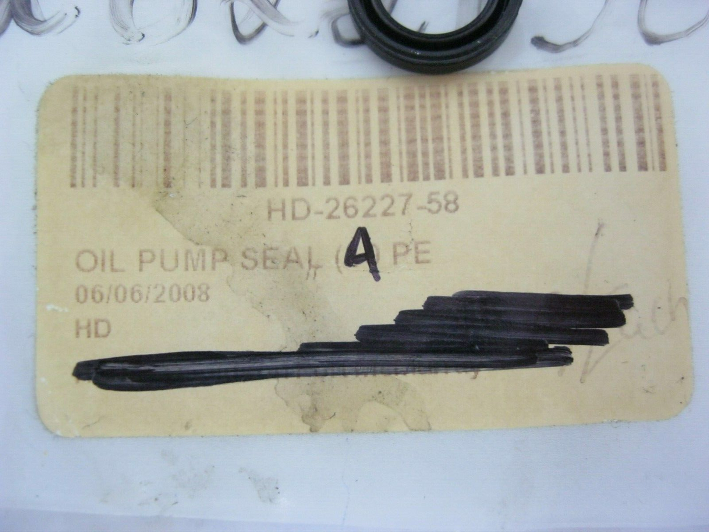 Harley-Davidson OEM 80-99 FLH, FLT, FXR Softail Oil Pump Seals (4-Pack) 26227-58