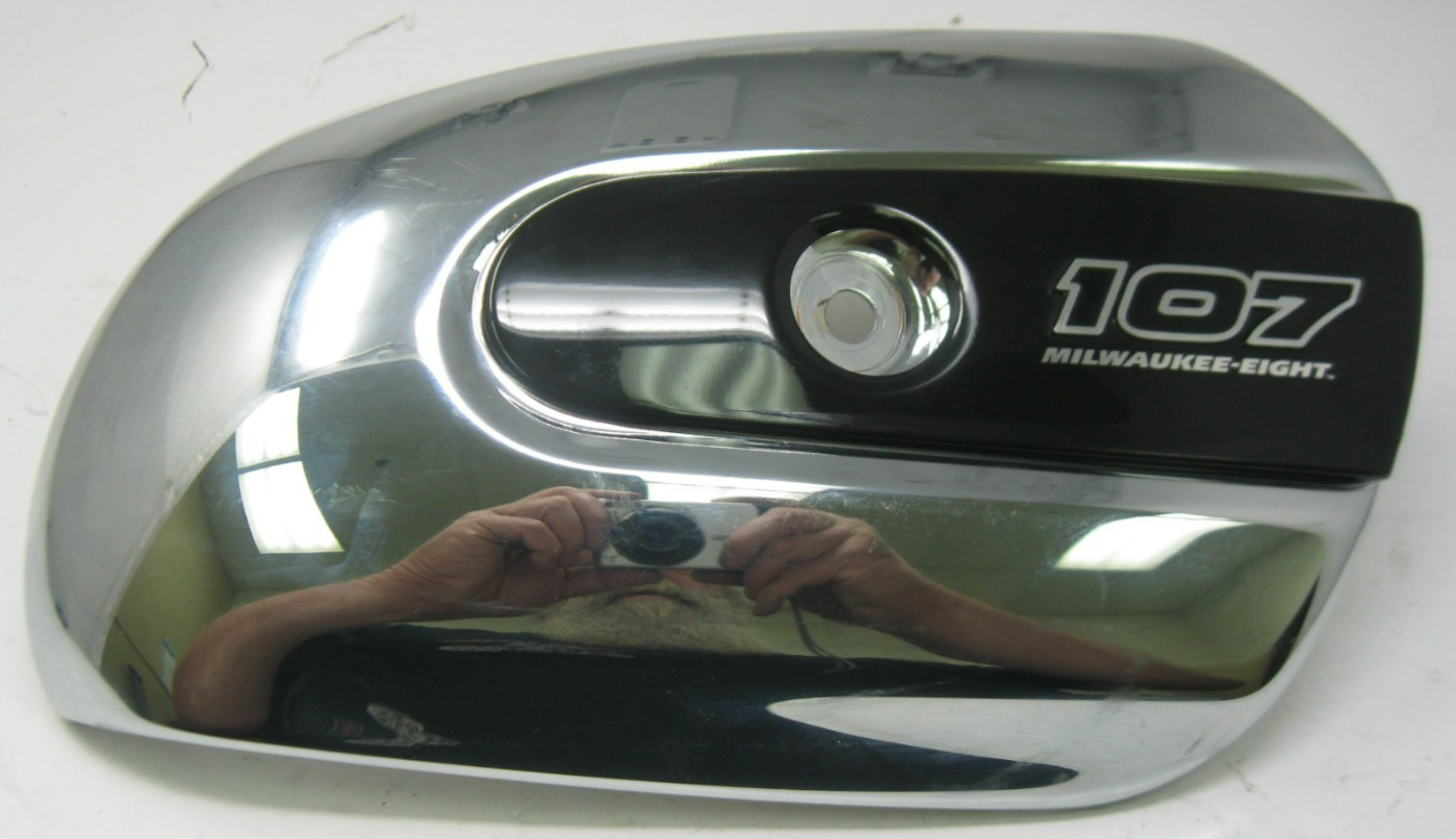 Harley-Davidson OEM 18-24 Touring Air Cleaner Cover with 107 Badge 29000216