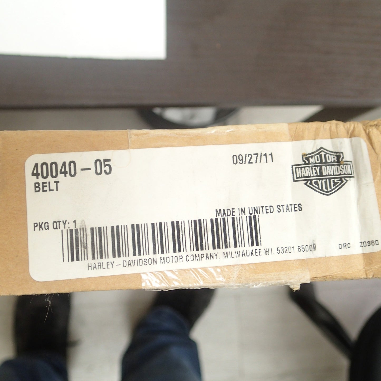 2006 06 Harley FLHTCUSE CVO Ultra Classic Drive Belt OEM 40040-05 139T