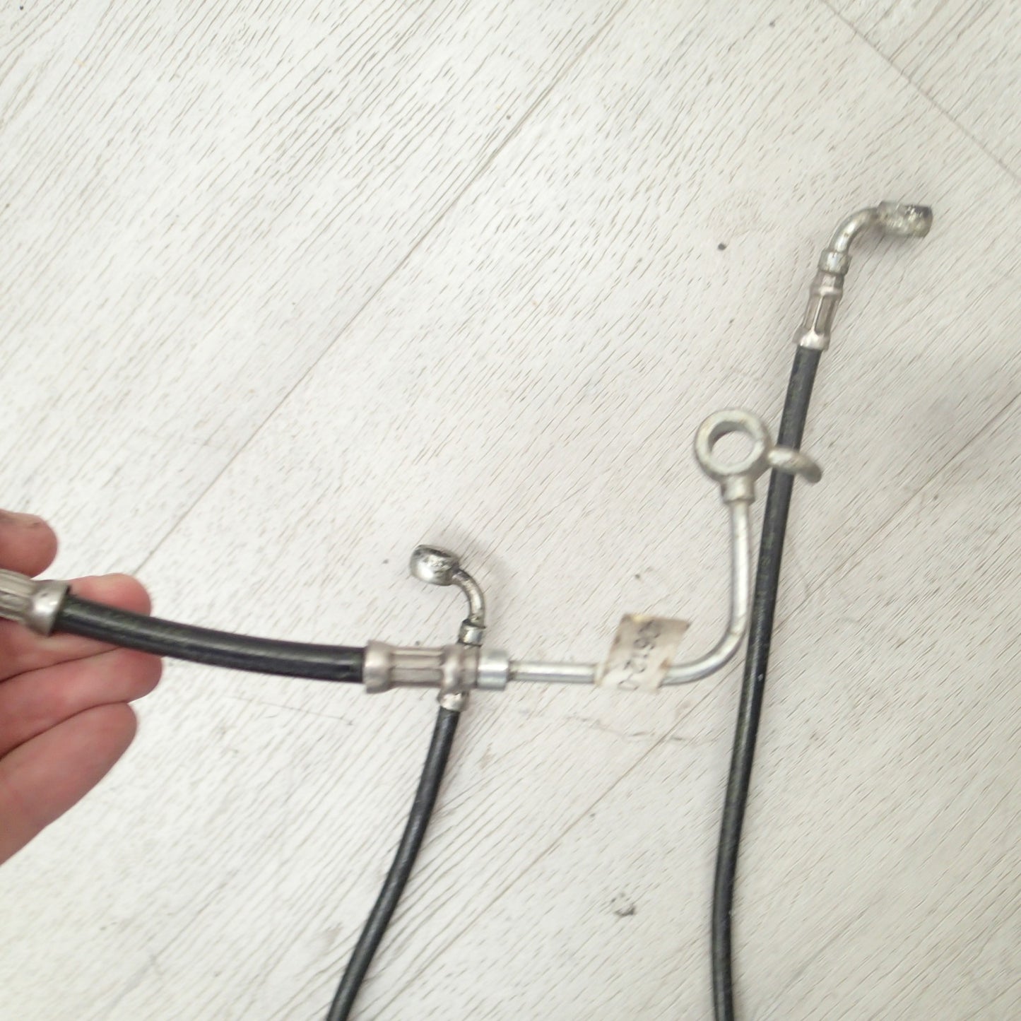 2010 Harley Electra Glide Front LOWER Brake Hose Line for ABS Models 40612-09