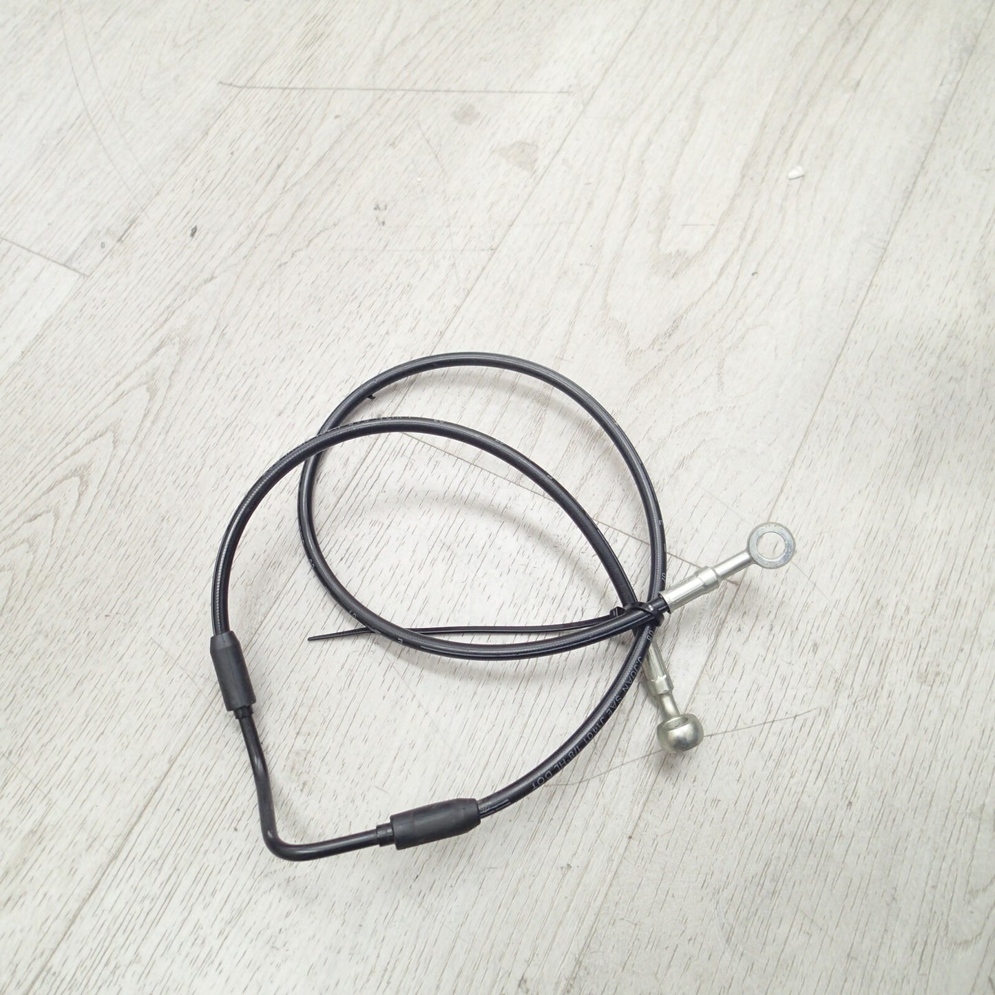 HARLEY-DAVIDSON BRAKELINE,FRT,BRDD STNLS,W 45139-08 OEM 45139-08 USED