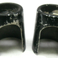 Black Shock Bolt Covers - Unknown Fitment - Need Repainting - PAIR