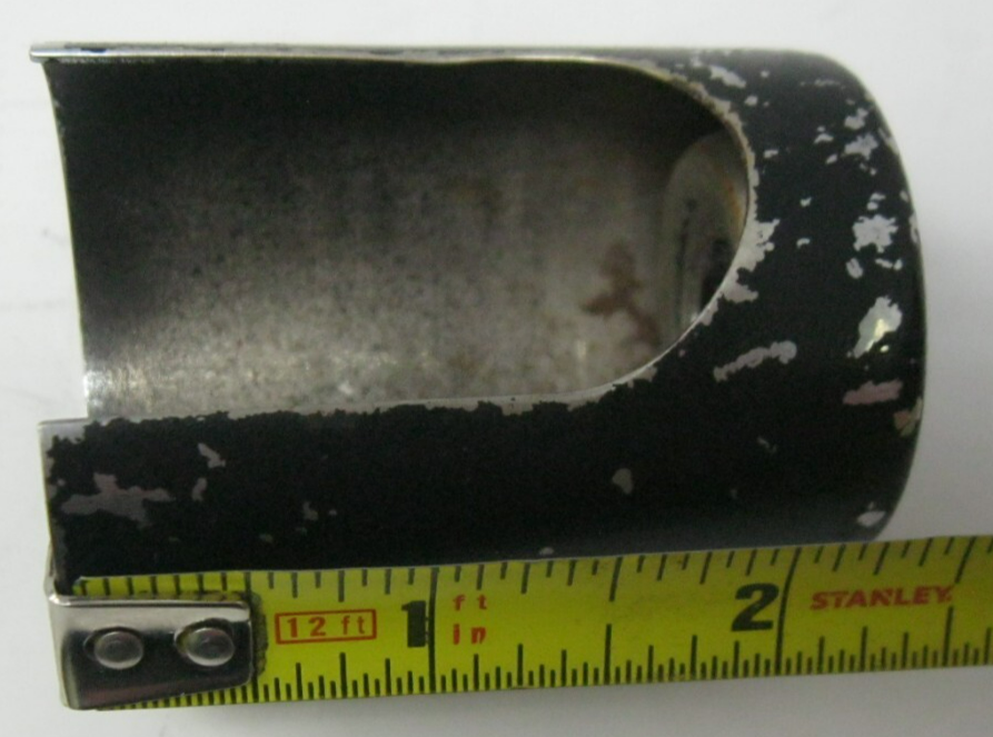 Black Shock Bolt Covers - Unknown Fitment - Need Repainting - PAIR