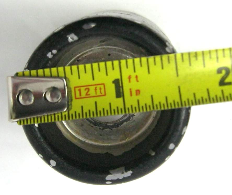 Black Shock Bolt Covers - Unknown Fitment - Need Repainting - PAIR