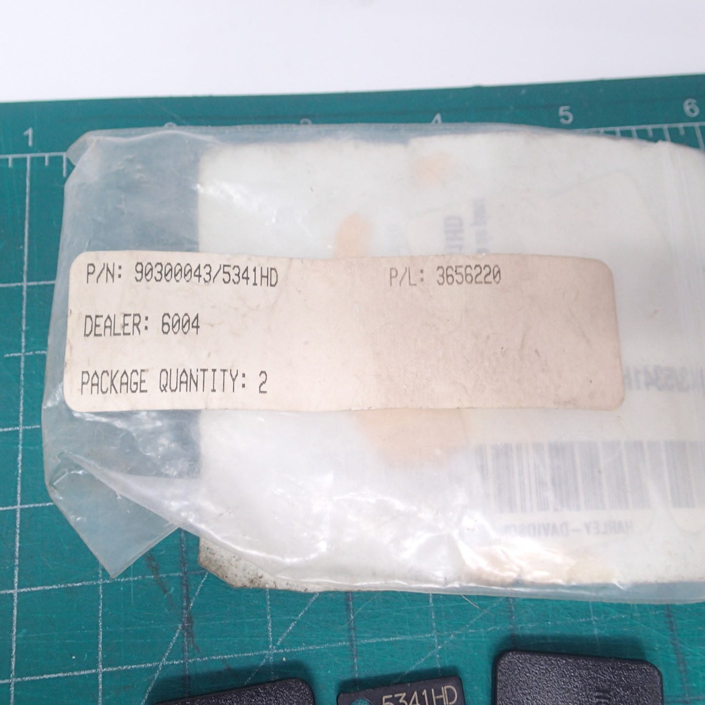 NEW OEM Harley Davidson  # 90300043 KEY Code # 5341HD