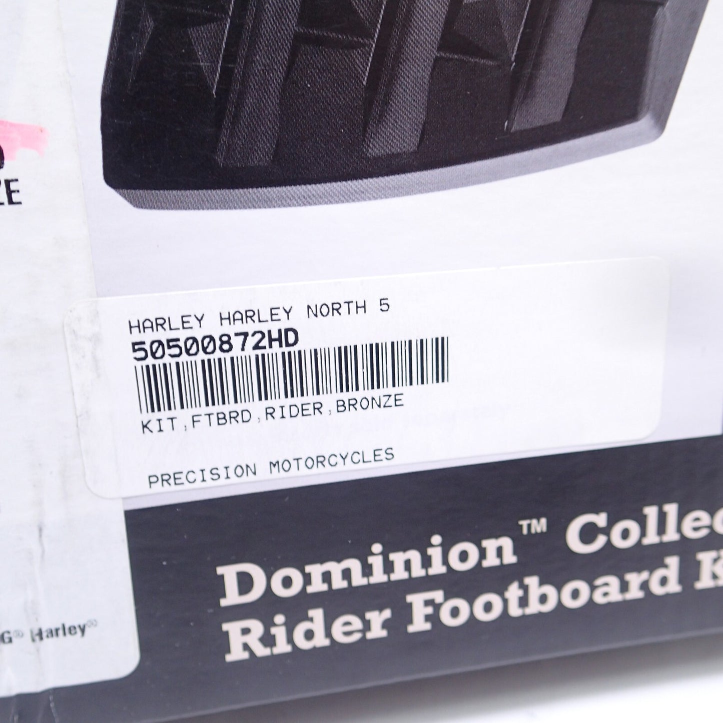 HARLEY Dominion Rider Footboard Kit Bronze - New - 50500872