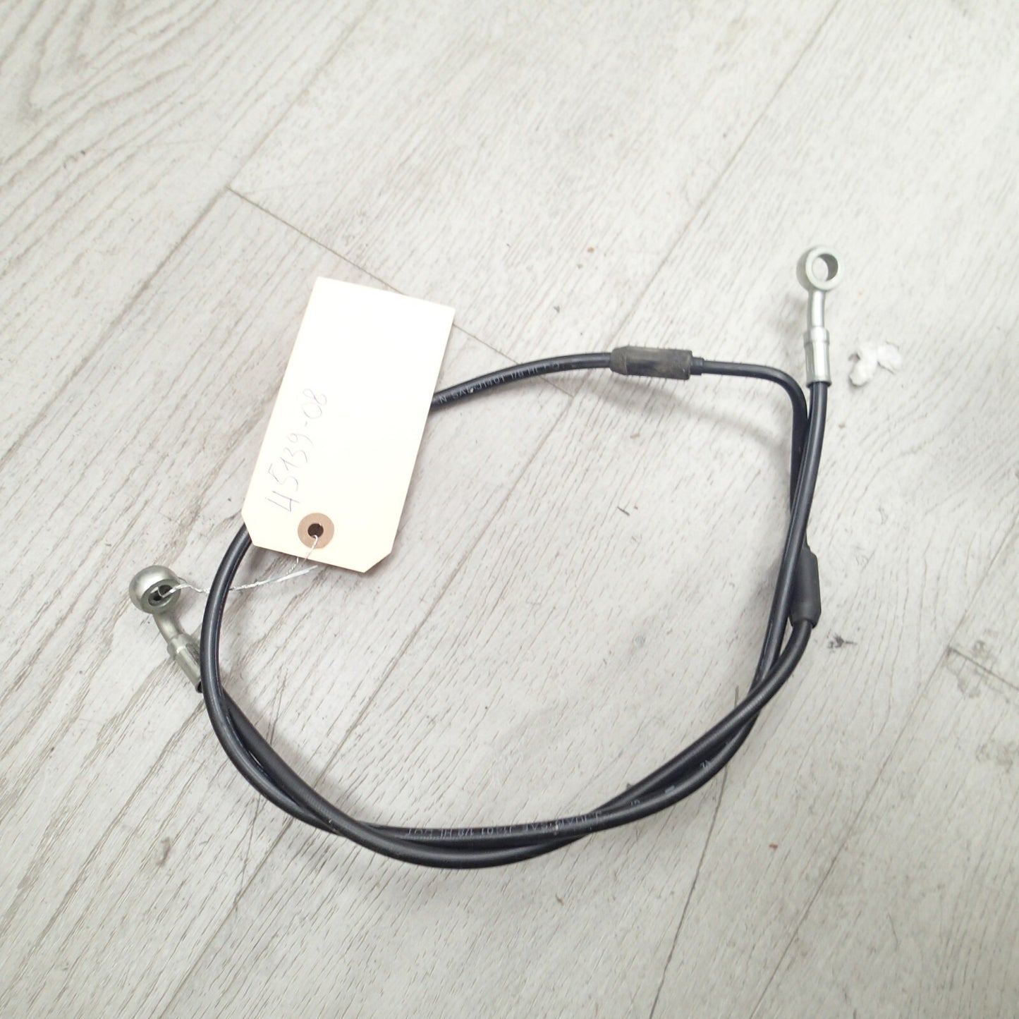 HARLEY-DAVIDSON BRAKELINE,FRT,BRDD STNLS,W 45139-08 USED OEM 45139-08