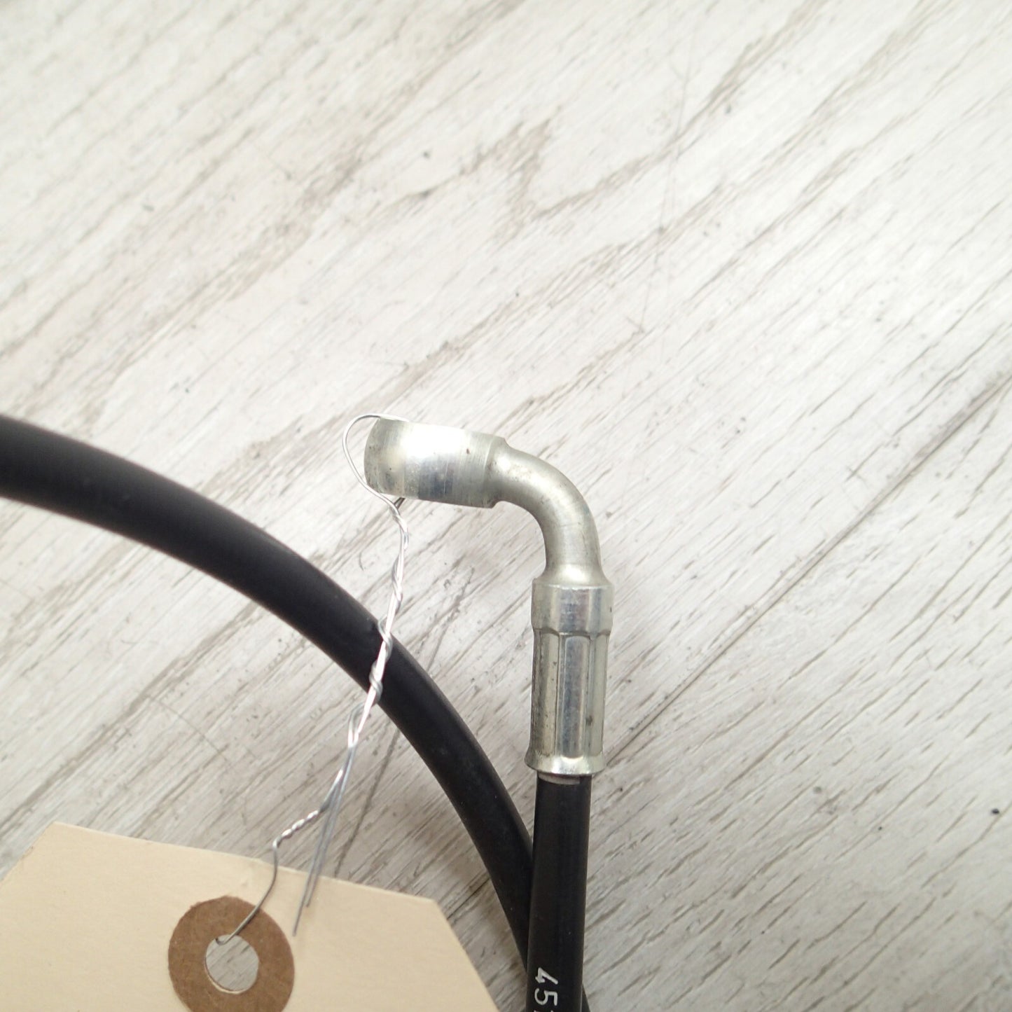 HARLEY-DAVIDSON BRAKELINE,FRT,BRDD STNLS,W 45139-08 USED OEM 45139-08