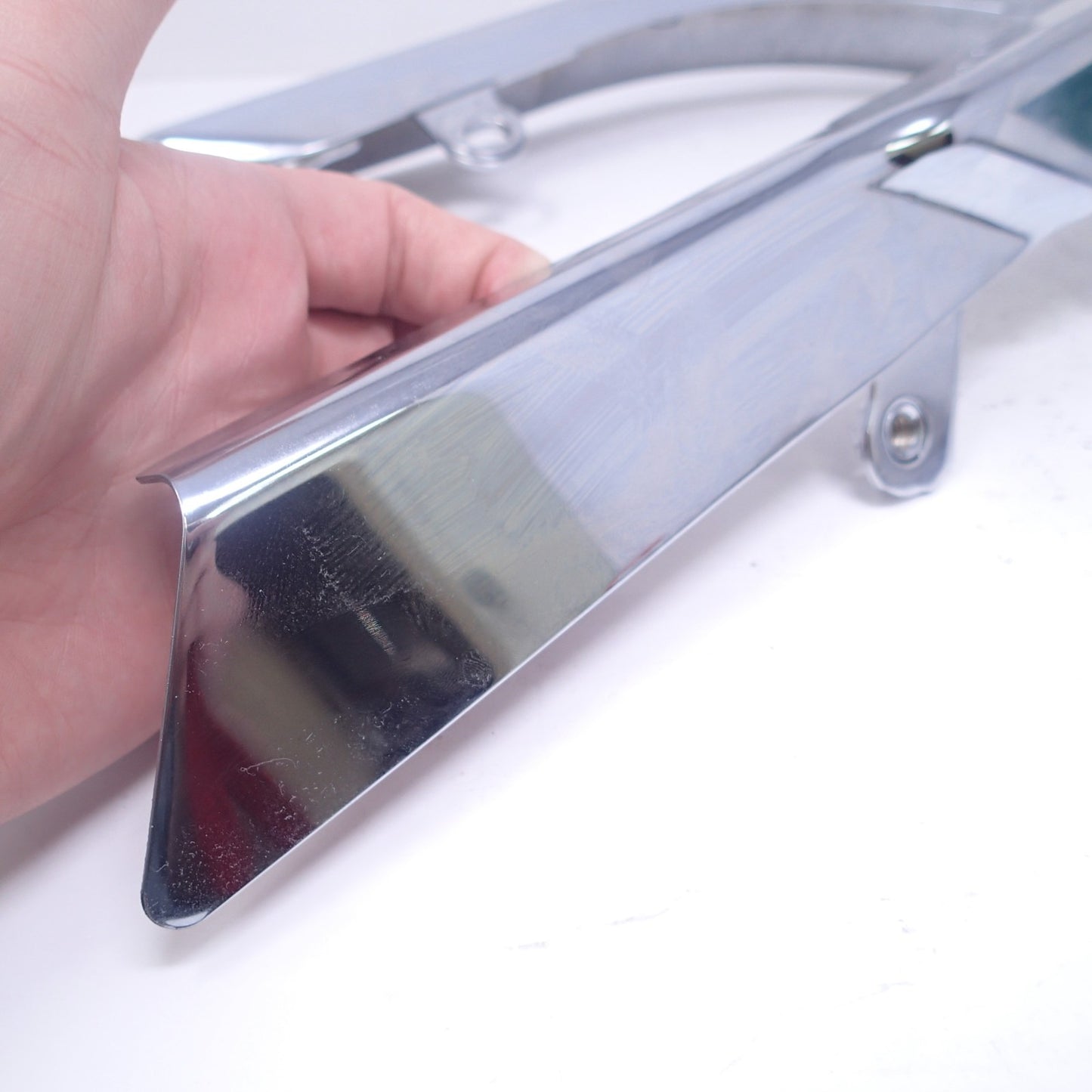 2012 Harley FLSTSE3 CVO Softail upper Belt Cover Guard 60867-08 USED