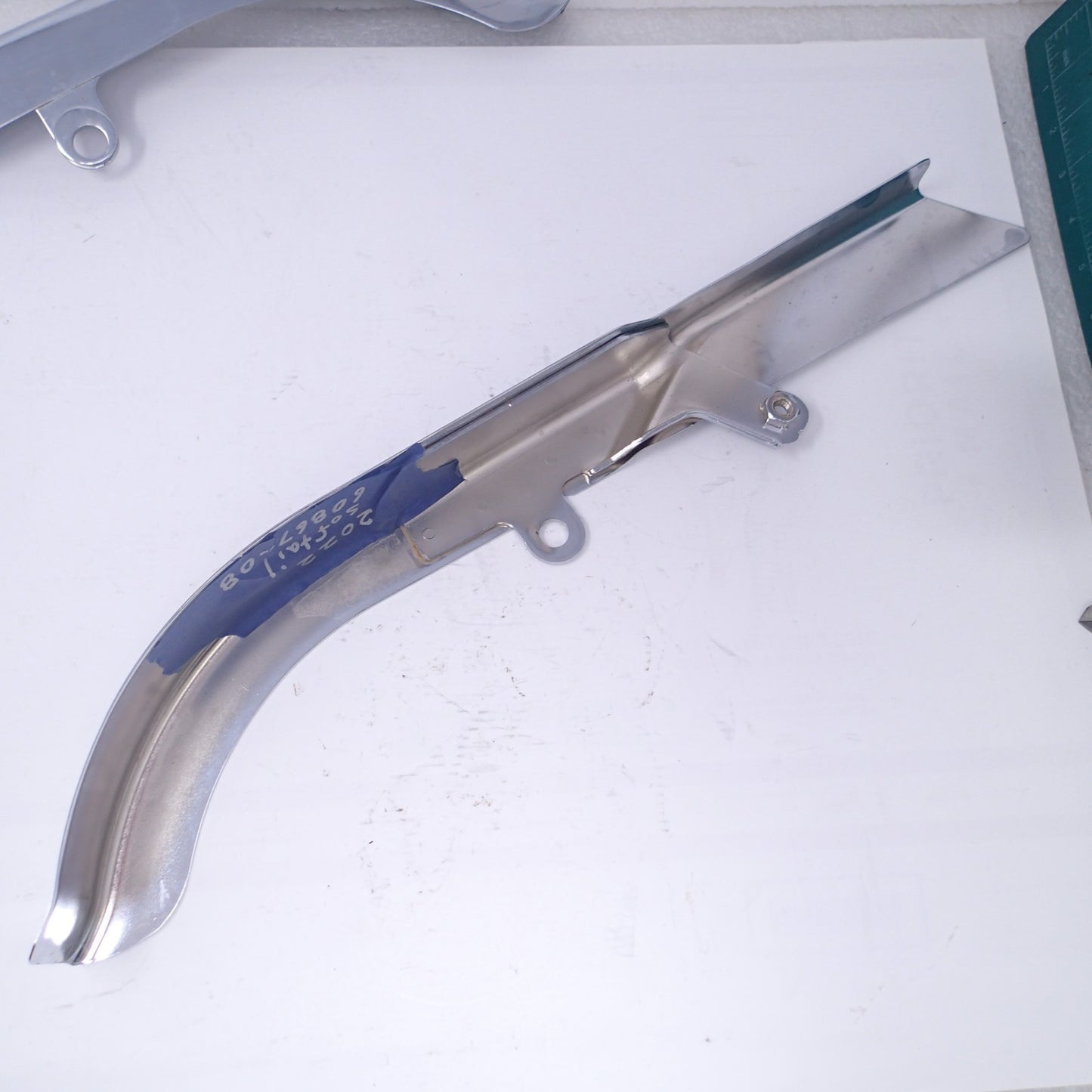 2012 Harley FLSTSE3 CVO Softail upper Belt Cover Guard 60867-08 USED