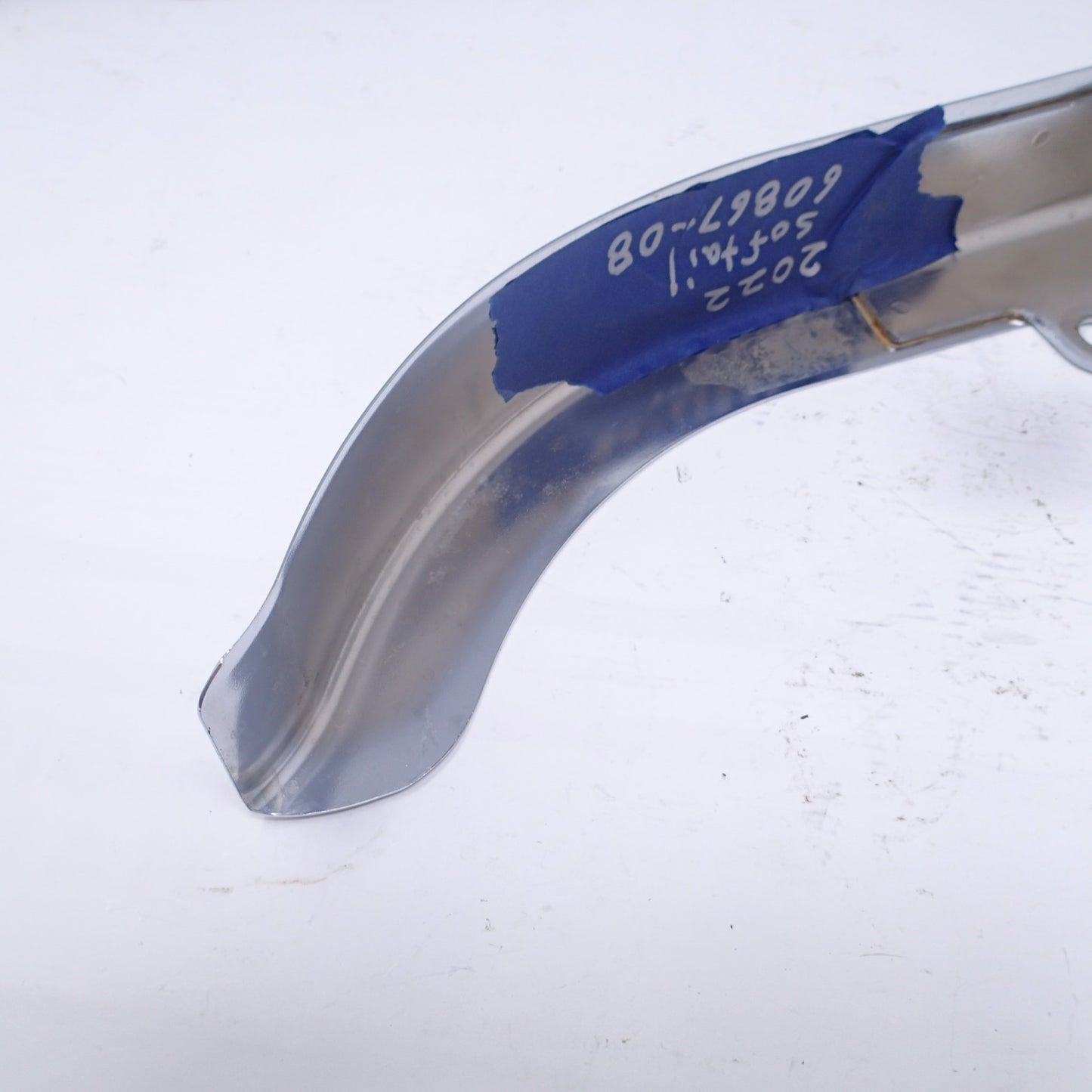 2012 Harley FLSTSE3 CVO Softail upper Belt Cover Guard 60867-08 USED