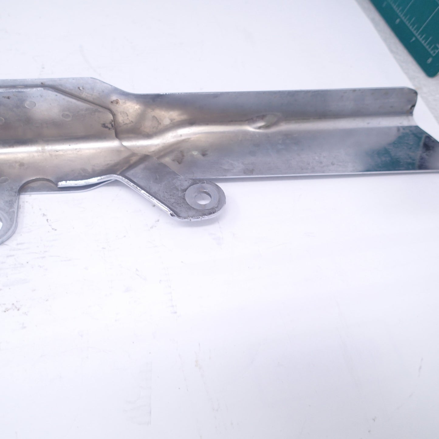 2012 Harley FLSTSE3 CVO Softail upper Belt Cover Guard 60867-08 USED DENT