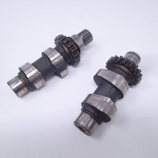 Front Rear Cam Shafts Cams 2000 Harley Electra Glide Classic 25296-99/25297-00