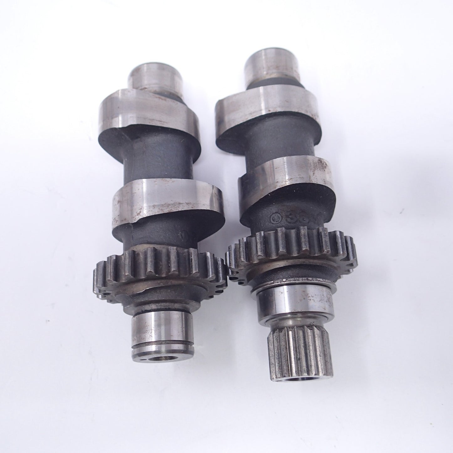 Front Rear Cam Shafts Cams 2000 Harley Electra Glide Classic 25296-99/25297-00